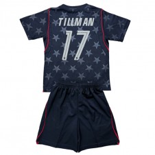 Forente stater Malik Tillman #17 Bortedraktsett Barn VM 2026 Kortermet (+ korte bukser)